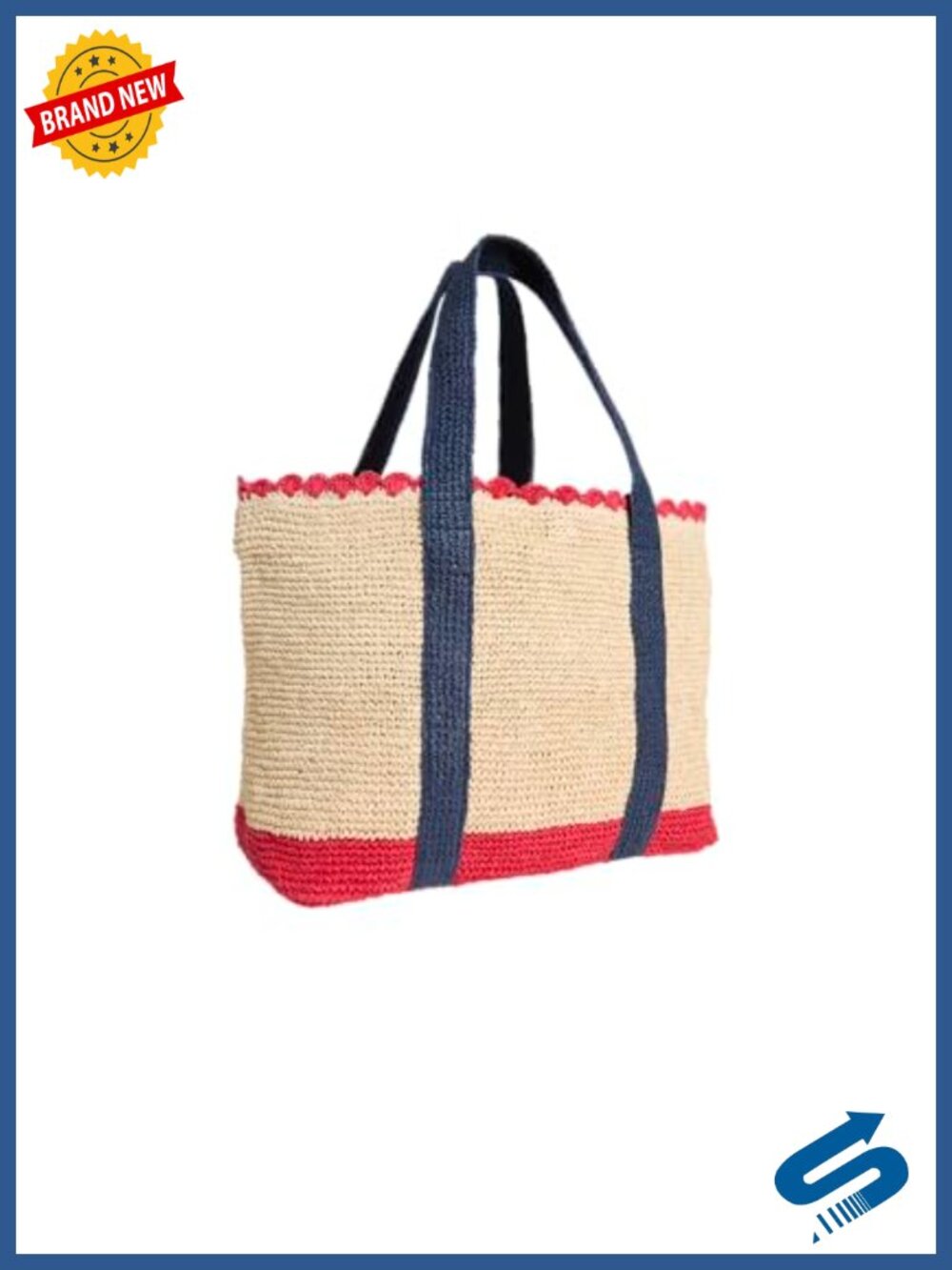 Medium Raffia Tote